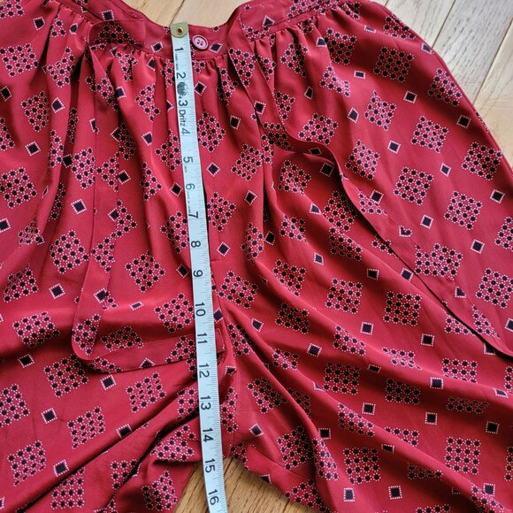 YOKO Skirt Pants Culottes Wide Leg Cropped Flowy Tie Front - Picture 10 of 11